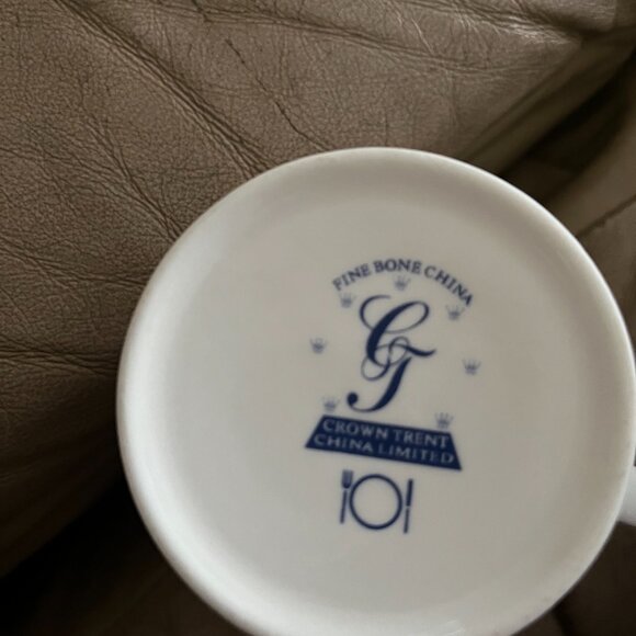 Crown Trent China Limited Fine Bone China Wild Rose Mug 8 oz. - Picture 4 of 4